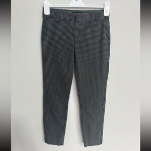 Banana Republic Sloan Fit black and white pants size 0 petite